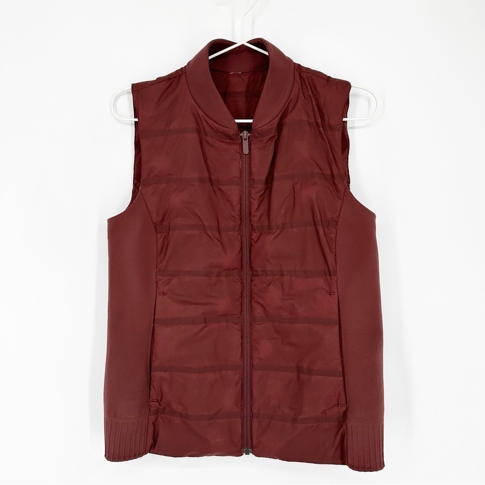 Lululemon Down and Around Puffer Down Vest Size 8 - Picture 2 of 9